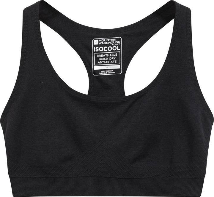 Actual product image Mountain Warehouse Womens/Ladies Anti-Chafe Seamless Sports Bra (L)