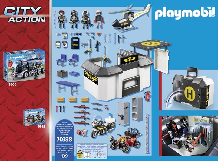 Immagine prodotto Playmobil Sede centrale della Sec (70338, Playmobil Città d'azione)