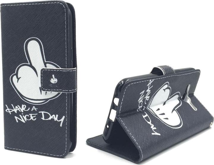 Produktbild König Design Schutz Handy Hülle für Samsung Galaxy J5 (2015) Case Cover Tasche Wallet Etui (Samsung Galaxy J5 (2015))