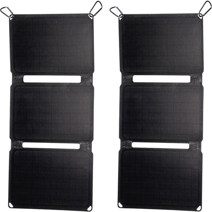 Produktbild Denver 2er-Set Mobiles, faltbares Solarpanel, 20W, USB-C (20 W)