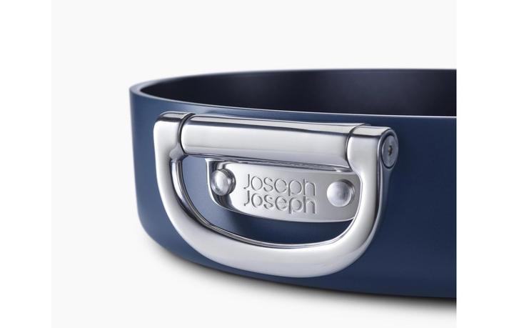 Produktbild Joseph Joseph Space Bratpfanne klappbare Griffe 2er Set mit Pfannenschutz (Bratpfanne, Aluminium, 28 x 11.90 cm)