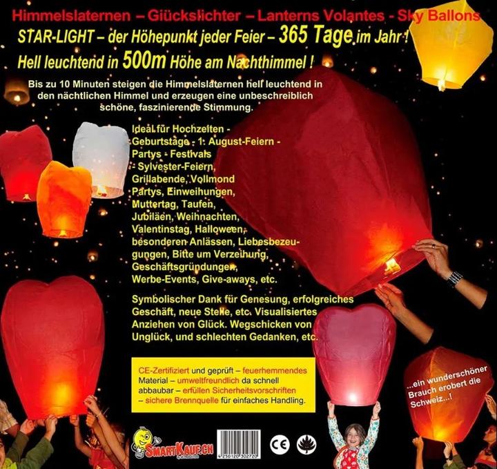 Jombala in 3 Farben assortiert SET a 12 Stück ca: 100 x 50 cm Durchmesser (12 x)