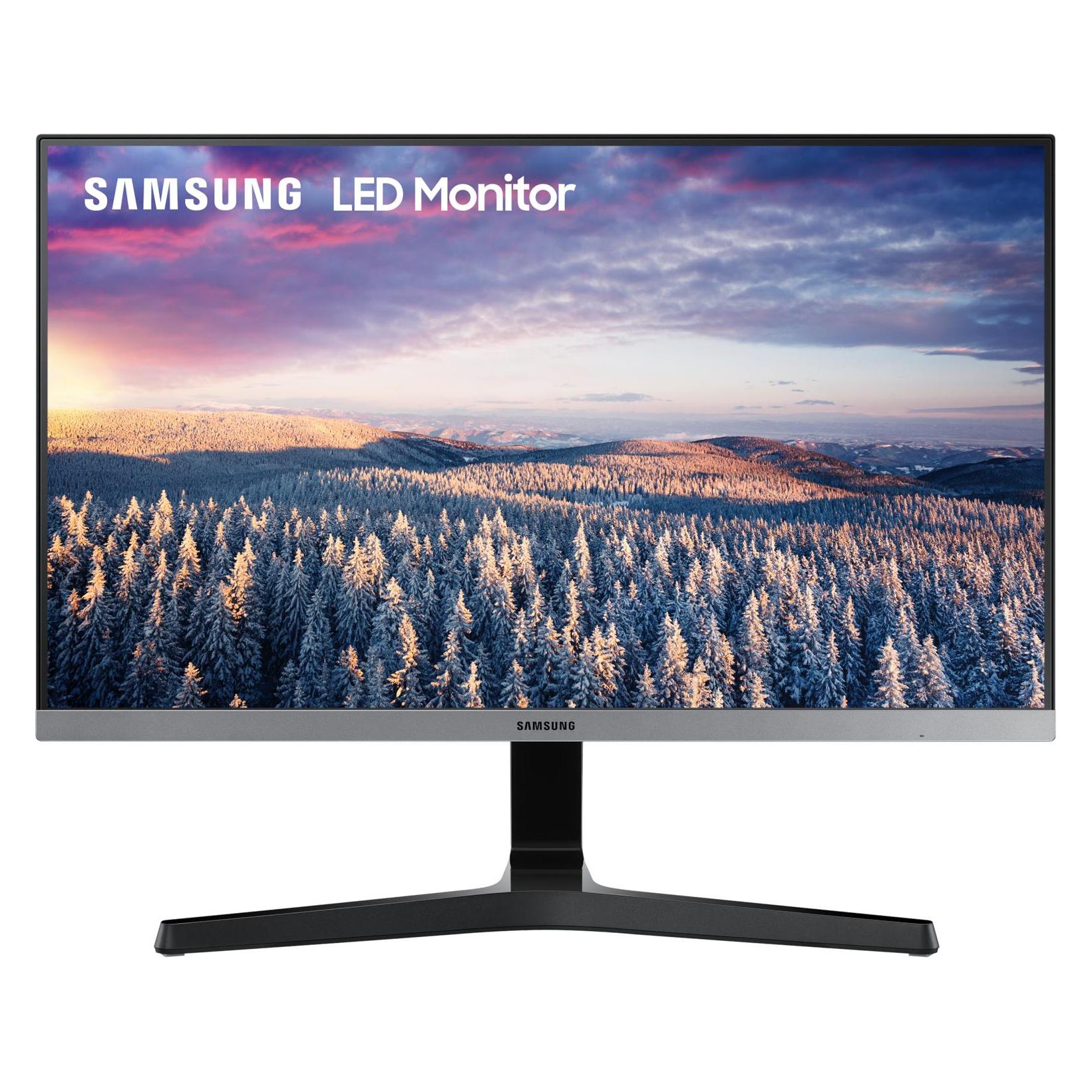 Samsung Monitor SR350 (LS24R350FZRXEN) (1920 x 1080 Pixel, 23.80"), Monitor, Silber