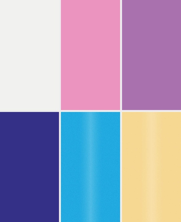 Nährwerte und Zutaten Magni Kerzenstifte (Royalblau, Rosa, Blau-Metallic, Violett, Weiss, Gold, 6 x)