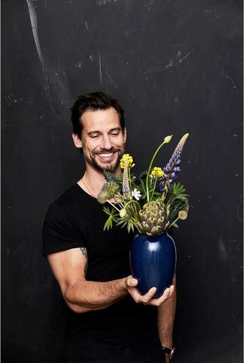 Produktbild Bitz Vase 20 cm Blau (1 x, 15 x 15 x 21 cm, 4.73 l)