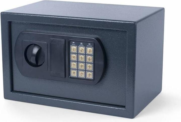 Produktbild pavo Tresor dunkelgrau 35,0 x 25,0 x 25,0 cm (15.70 l)