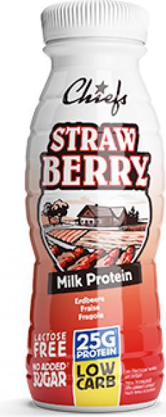 Actual product image Chiefs Milk Protein (Strawberry, 8 x)