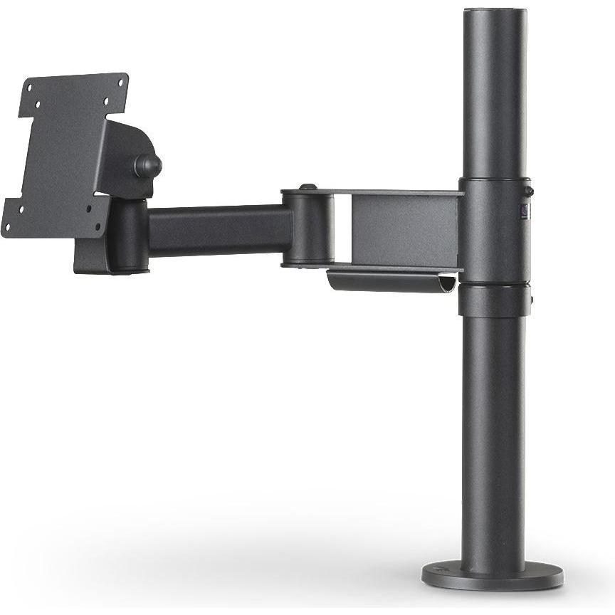 Thumbnail - Ergonomic Solutions SpacePole Screen Mount with (Tisch, 27"), Monitor Halterung, Schwarz