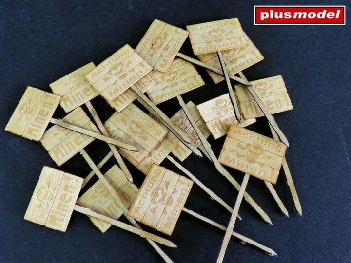 Produktbild Plus Model Boards "Achtung minen"