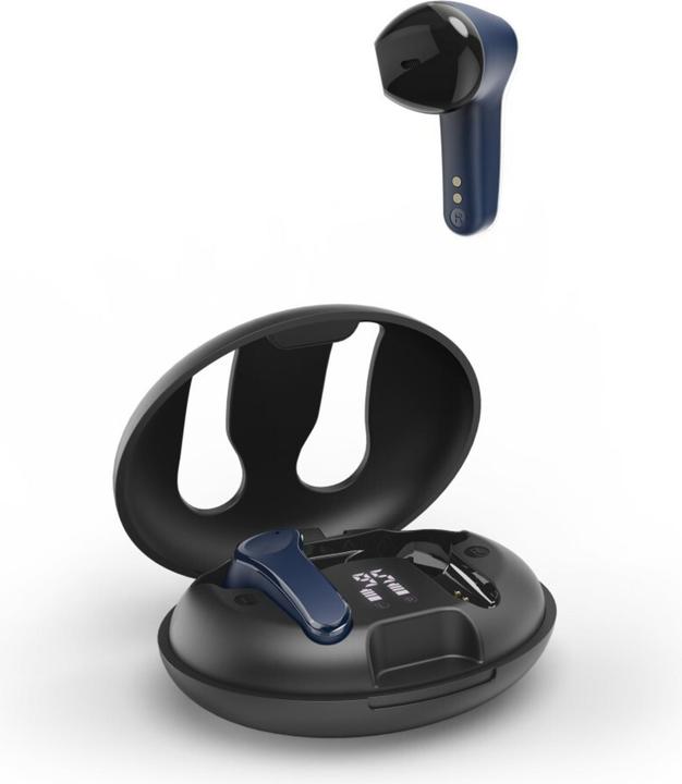 Produktbild Hama Bluetooth®-Kopfhörer Spirit Unchained, True Wireless Earbuds, ENC, FC, BL (Aktive Geräuschunterdrückung, 16 h, Kabellos)