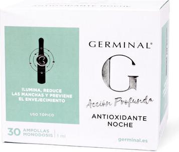 Produktbild Germinal Deep Action Antioxidans Nacht 1ml 30 Ampullen (1 ml)