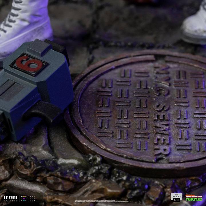 Immagine prodotto Iron Studios Statua in scala artistica delle Teenage Mutant Ninja Turtles 1/10 April O'Neal 19 cm