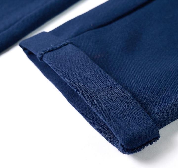 Produktbild VidaXL Kinderhose mit Kordelzug Marineblau 92,Material: 95 (92)