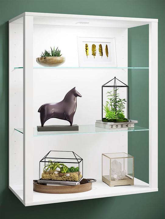 Actual product image VCM Wood Glass Stand Display Case Glasol LW (90 x 70 x 35 cm)