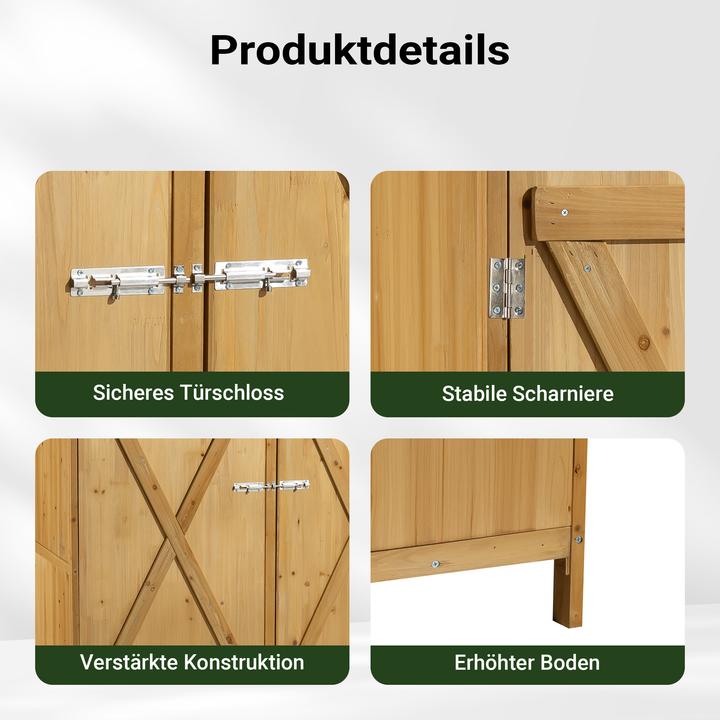 Produktbild Wiltec Gerätehaus XXL
