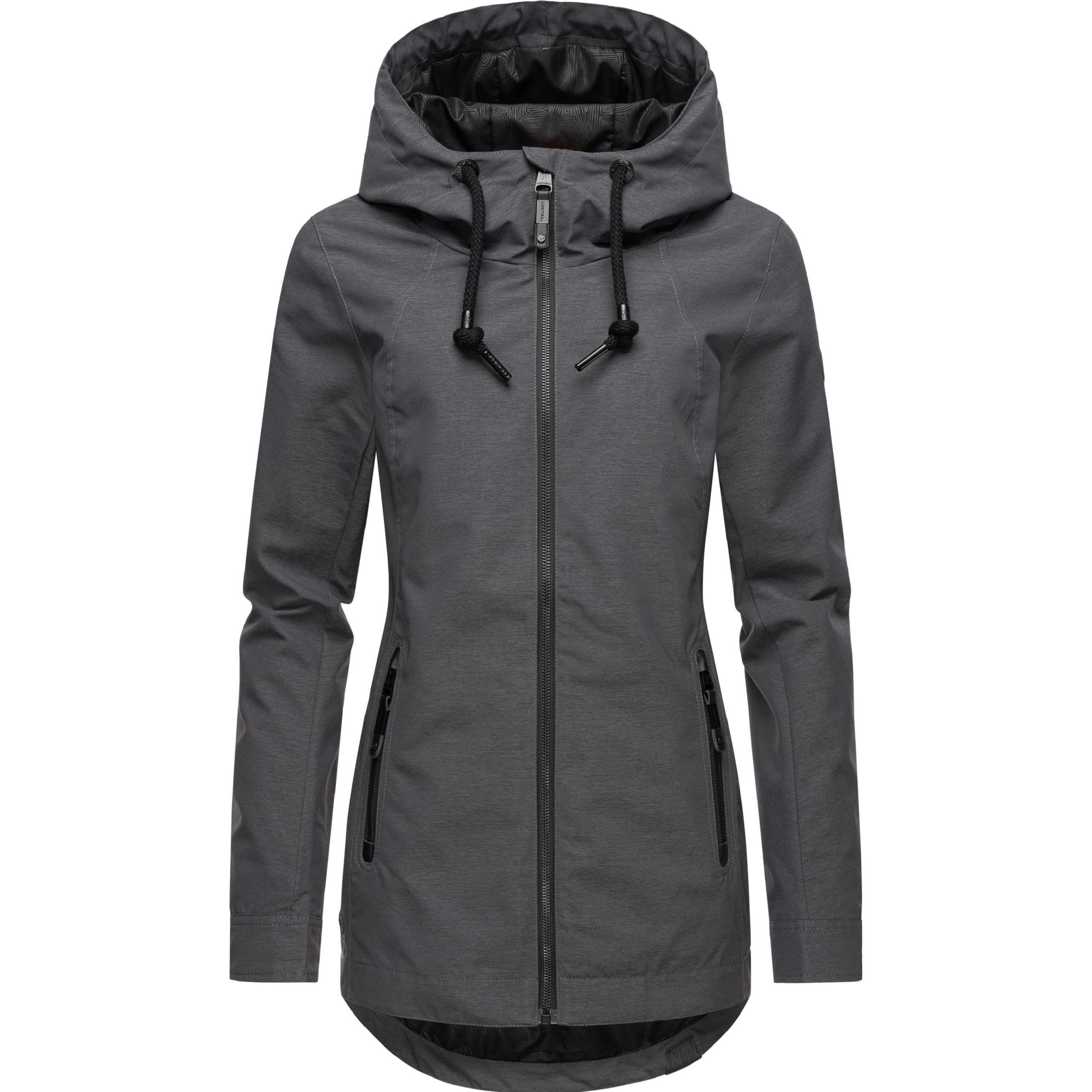 Ragwear, Damen, Jacke, Zuzka (5XL), Grau, 5XL