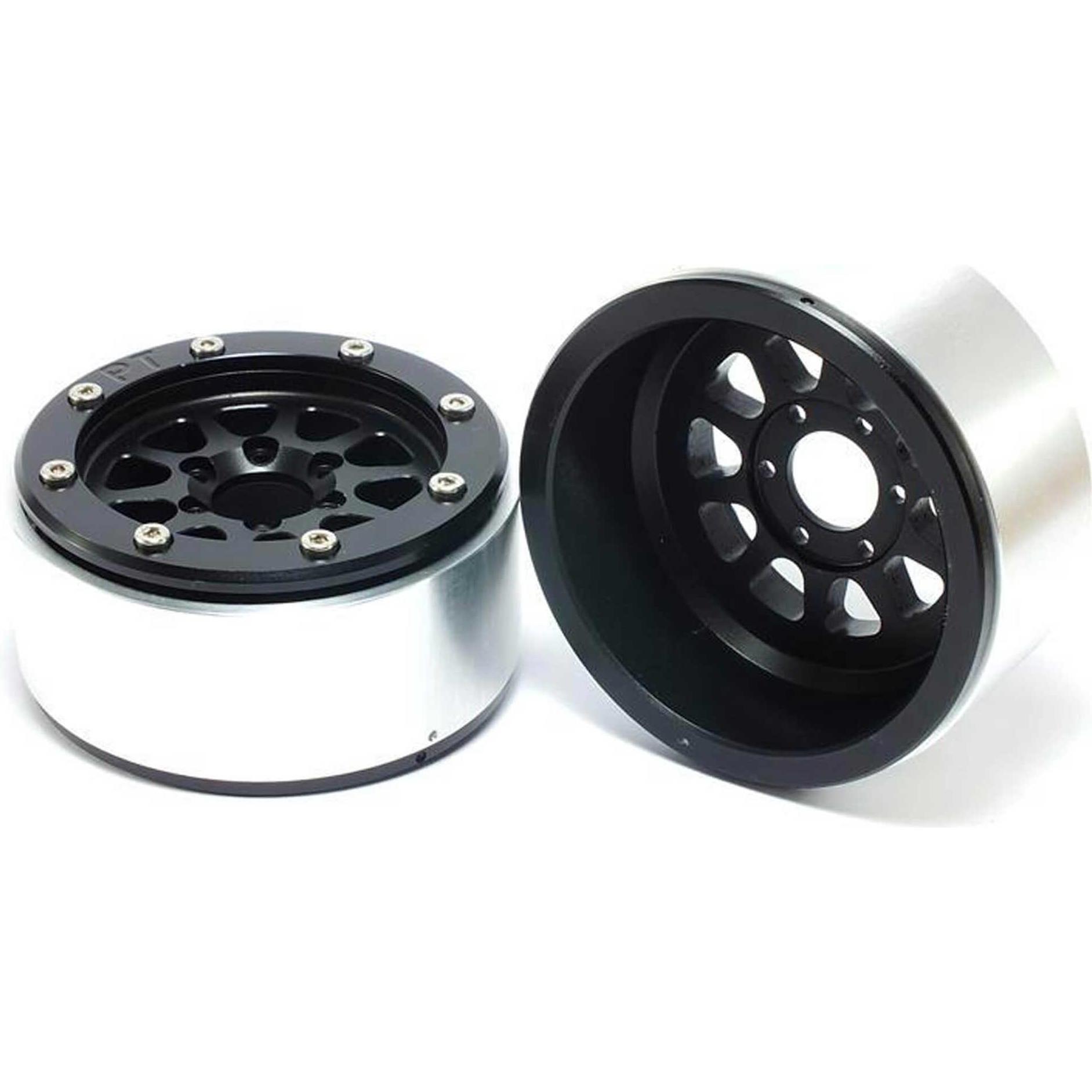 Thumbnail - Metsafil beadlock wheels gear schwarz/schwarz 1.9 (2 st.) ohne radnabe