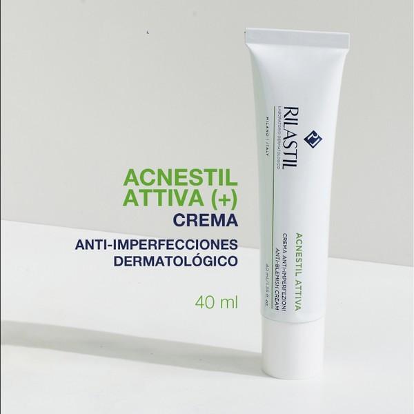 Actual product image Rilastil Acnestil Attiva Anti-Blemish Cream - 40 Ml (40 ml, Face mist)