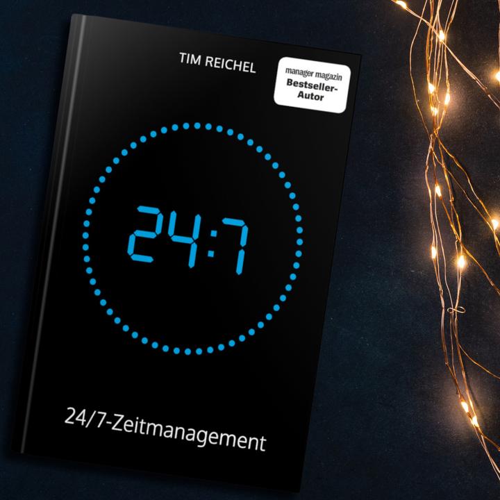 Actual product image 24/7-Zeitmanagement (German, Tim Reichel, 2019)
