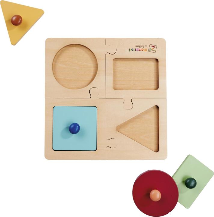 Actual product image Eichhorn EH Learning puzzle shapes