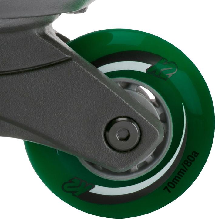 Actual product image K2 Velocity Junior Boy Inliner (size: 32.0-37.0, black/green) (32)