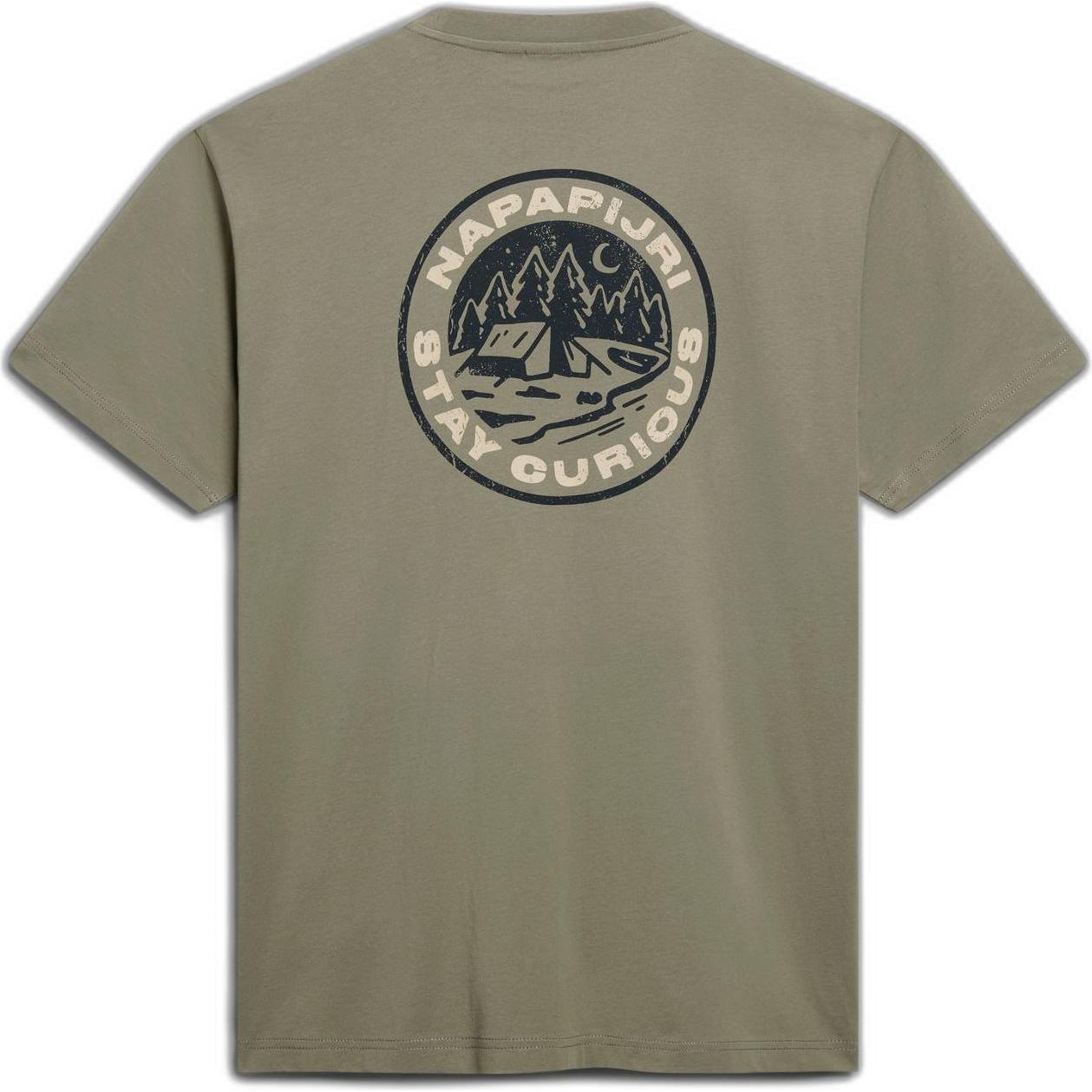 Thumbnail - Napapijri, Herren, Shirt, t-shirt kotcho, Grün, (XL)