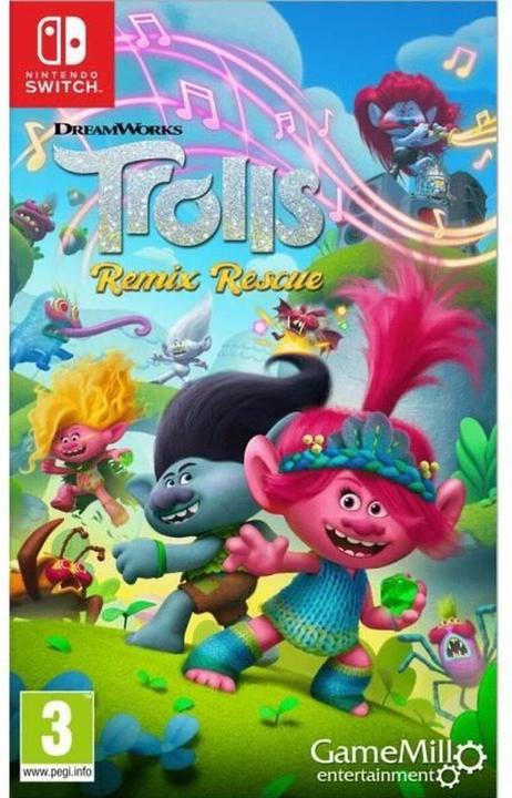 GameMill Entertainment DreamWorks Trolls Remix Rescue (Switch, Switch Lite, Switch OLED, EN)