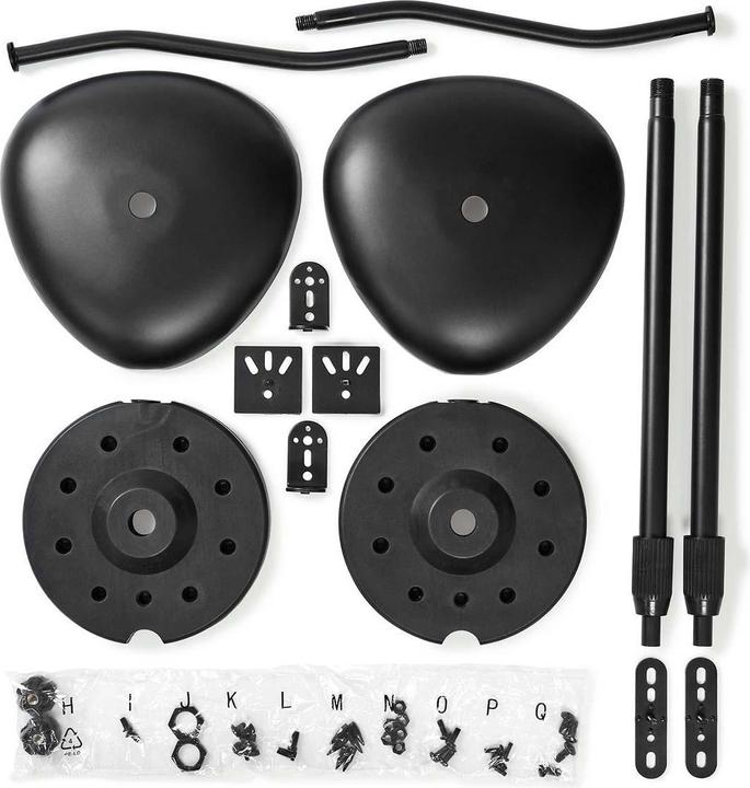 Actual product image Nedis SPMT2750BK (1 pair, Stand, Height-adjustable)