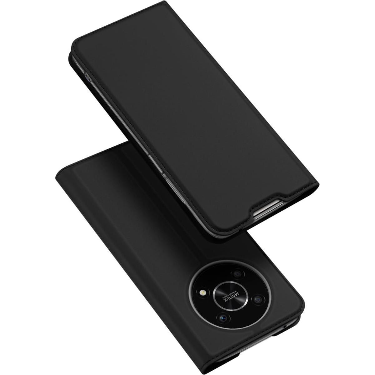 Dux Ducis Skin Pro Series Bookcover (Honor X9), Smartphone Hülle, Schwarz