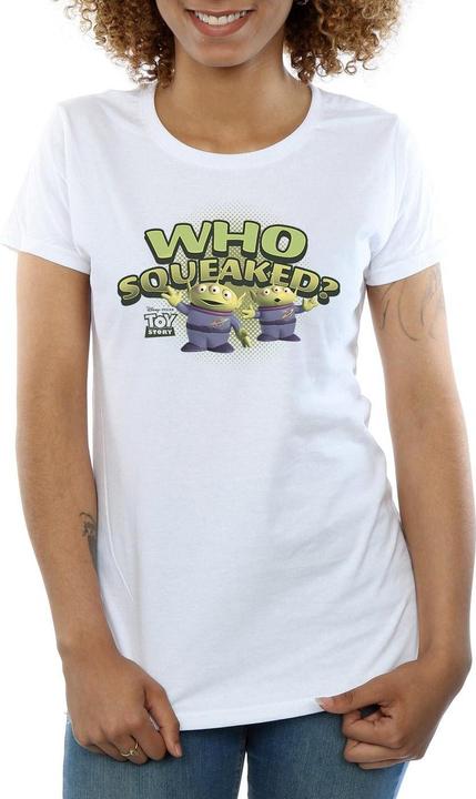 Image du produit Disney - T-shirt TOY STORY WHO SQUEAKED? - Femme (XL)
