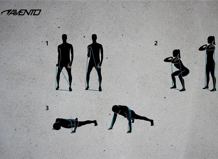 Produktbild Avento Exercise band Power band 42SF Heavy (2.08 m)
