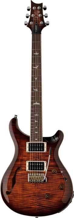 PRS SE Custom 24 Semi-Hollow Piezo (Electric guitar, Maple, Flame Maple, mahogany)