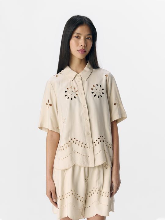 Produktbild Object Broderie Anglaise Hemd (38)