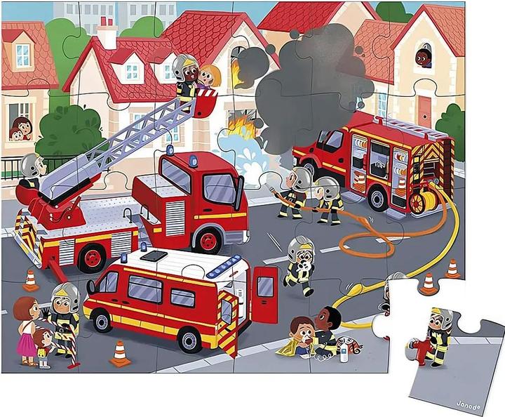 Produktbild Janod Feuerwehr (24 Teile)
