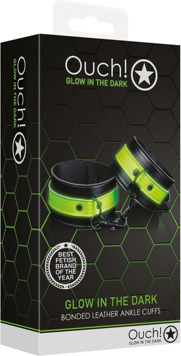 Produktbild Ouch! Ankle cuffs - Glow in the Dark