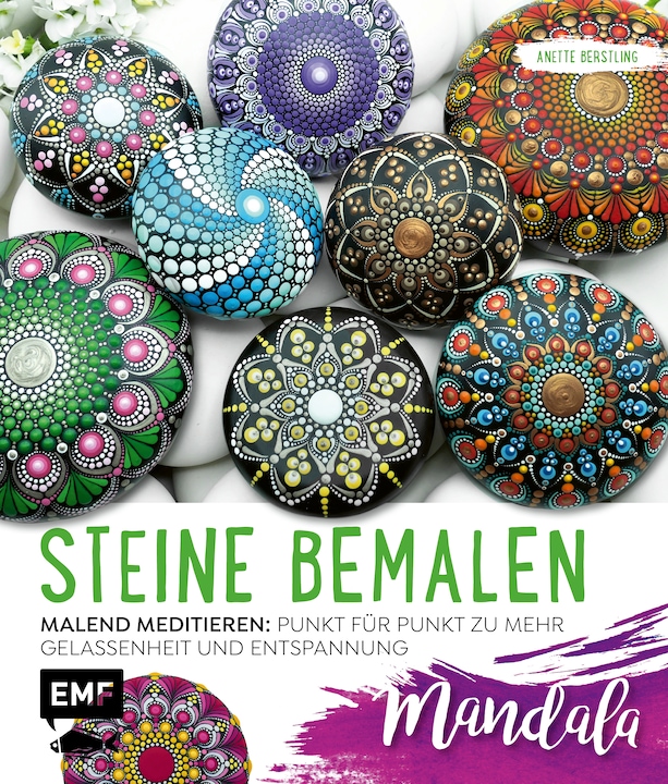 Immagine prodotto Steine bemalen – Mandala (Tedesco, Anette Berstling, 2021)