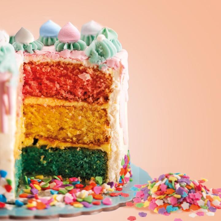 Produktbild Dekora Zuckerdekoration - Mini Meringue Blau (90gr) (1 x)