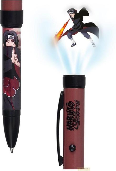 Image du produit SD Toys Naruto Shippuden Kugelschreiber mit Licht-Projektor Itachi (1x)