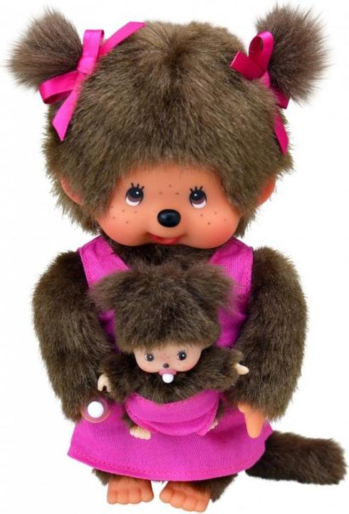 Produktbild Monchhichi Mother Care Pink Girl (20 cm)