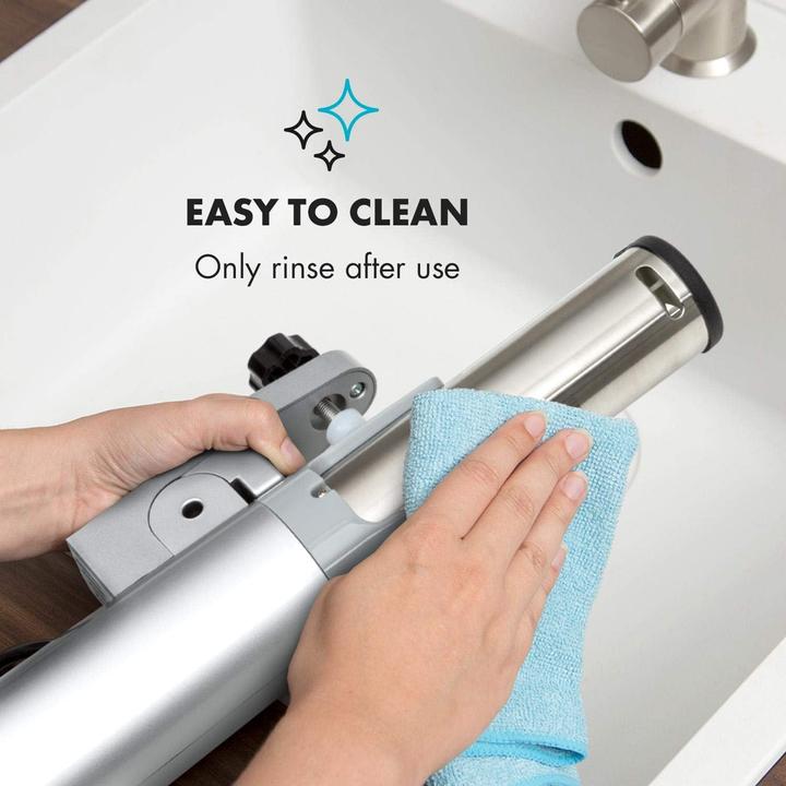 Produktbild Klarstein Quickstick Sous Vide Garer Flex Silberfarben