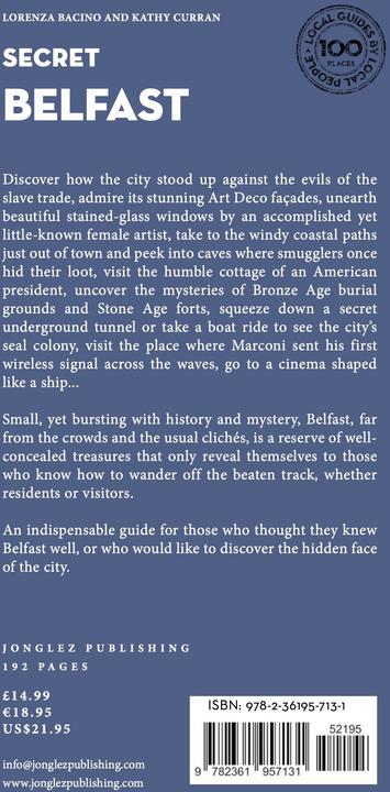 Image du produit Secret Belfast Guide (Anglais, Kathy Curran, Lorenza Bacino, 2024)