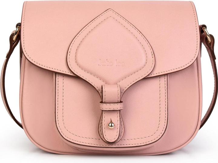 Actual product image Kate Moss Emelyne Small Pink Leather Hobo Bag