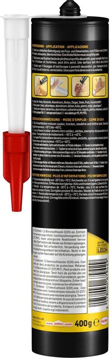 Actual product image Pattex Kleben statt Bohren (460 g)