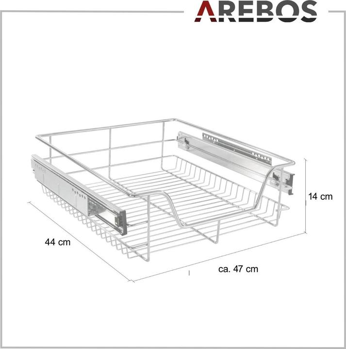 Produktbild Arebos Teleskopschublade
