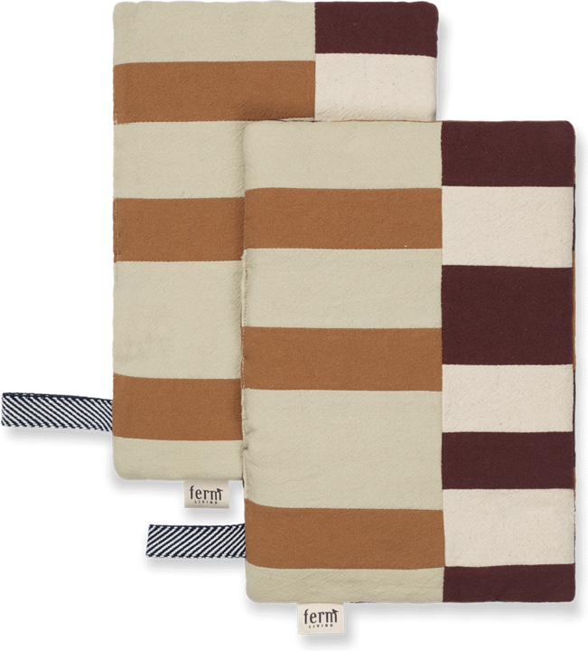 Produktbild Ferm Living Section Topflappen (100% Bio-Baumwolle. Hitzebeständige Polsterung aus recyceltem Polyester)