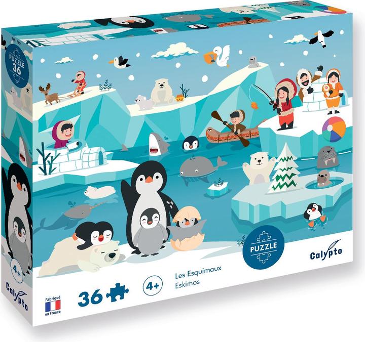 Immagine prodotto Sentosphere Puzzle 36 Pezzi Les Esquimaux (36 pezzi)