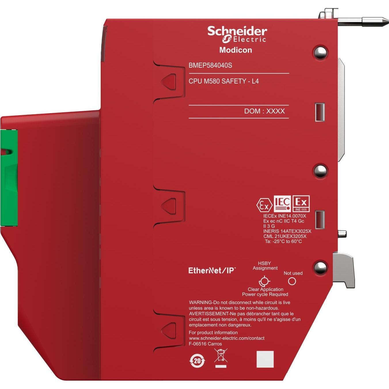 Thumbnail - Schneider Electric SE BMEP584040S M580S CPU580-40 DIO+ RIO, Automatisierung