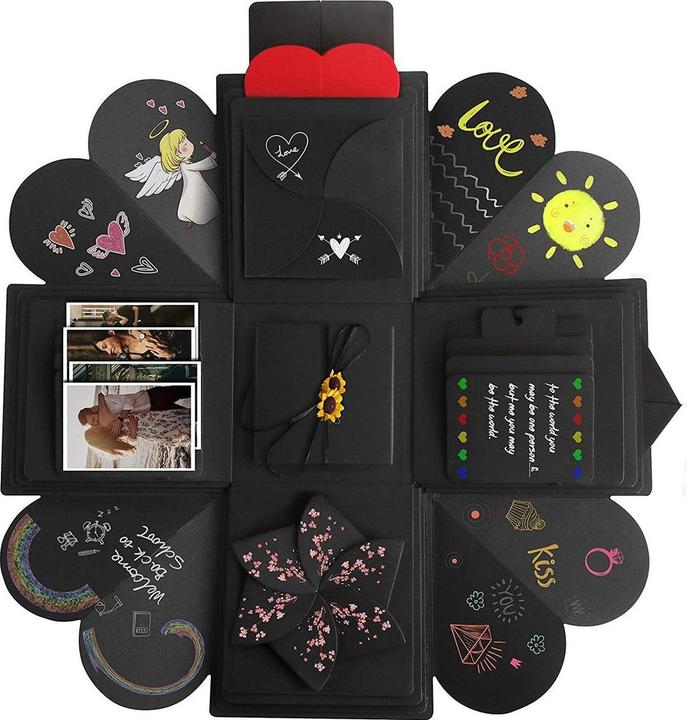 Image du produit JTI Boîte explosive - Boîte cadeau avec décorations (1x)