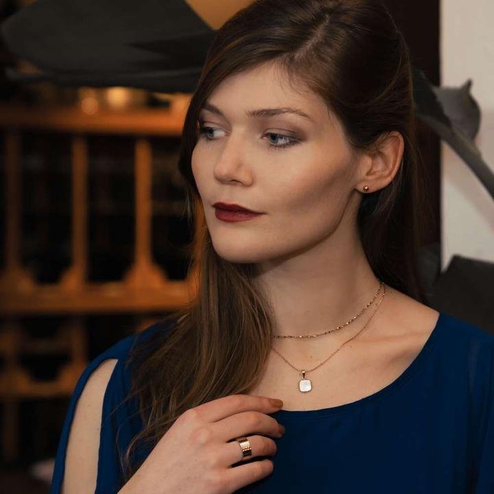 Actual product image Bijouteria Neck jewelry (Pearls, Stainless steel, 46 - 51 cm)