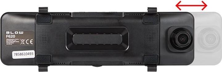 Image du produit Blow BLACKBOX DVR F620 Carplay Android Video-Rekorder + Rückkamera (Récepteur GPS, Écran intégré, Bluetooth, WiFi)